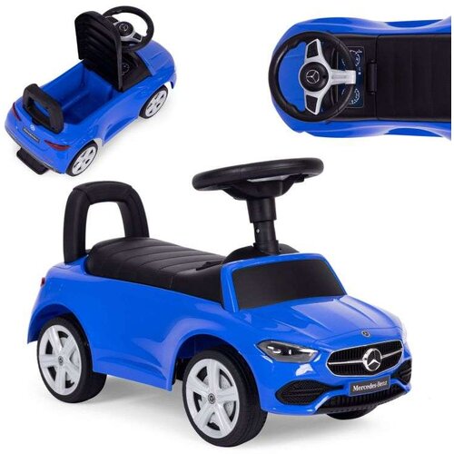 ECO TOYS Ecotoys Guralica mercedes c class sa interaktivnim volanom i zvucima, blue ( 667 BLUE ) Cene