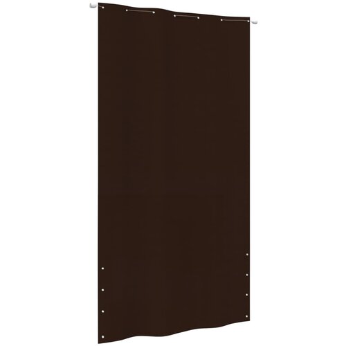 VidaXL Balkonsko platno rjavo 140x240 cm tkanina Oxford Slike