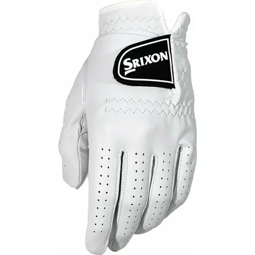 Srixon Premium Cabretta Leather Mens Golf Glove LH White M/L