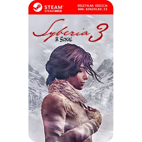  Syberia 3 - Steam koda brez &scaron;katlice (WINDOWS PC | STEAM DECK) Cene