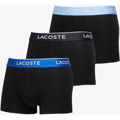 Lacoste Cotton Stretch Trunk 3-Pack Black/ Marina/ Overview/ Gra XL Cene