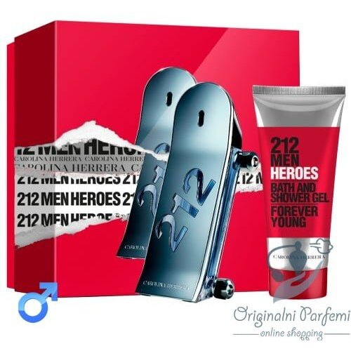 Carolina Herrera muški 212 Men Heroes Set Slike