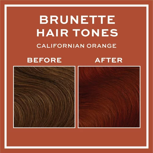 Revolution Haircare London Tones For Brunettes barva za lase za barvane lase za vse vrste las 150 ml odtenek California Orange
