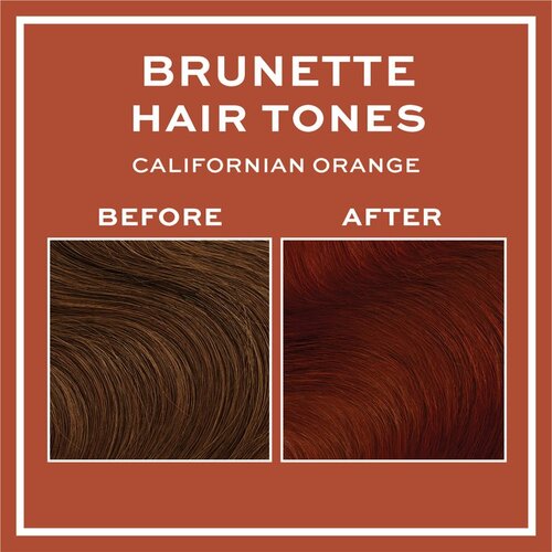 Revolution Haircare London Tones For Brunettes boja za kosu za obojenu kosu za sve tipove kose 150 ml nijansa California Orange Slike