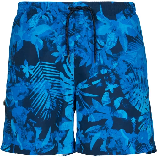 UC Men Swimsuit pattern shorts blue flower