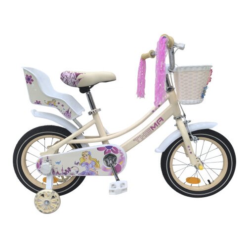  Bicikl za devojčice TS-14 krem girl 3 grace Slike