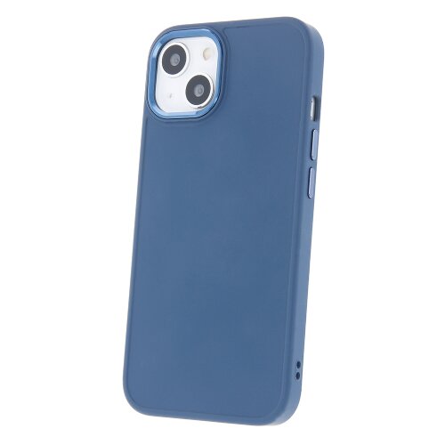 Onasi satin silikonski ovitek za samsung galaxy S22 5G - moder Slike
