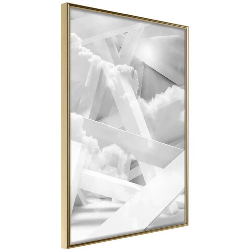  Poster - Scaffold in the Clouds 30x45 Slike