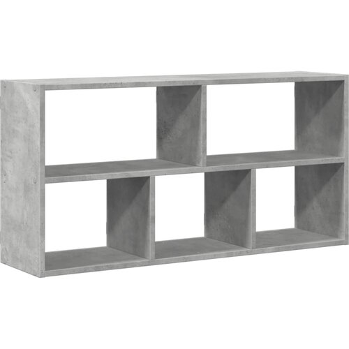 Maison Chic Stenska polica - Viseča Polica betonsko siva 100x25x50 cm inženirski les, (21794023) Cene