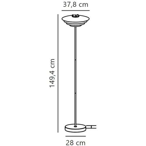 Nordlux Stojeća lampa BRETAGNE 1xG9/25W/230V bela Slike