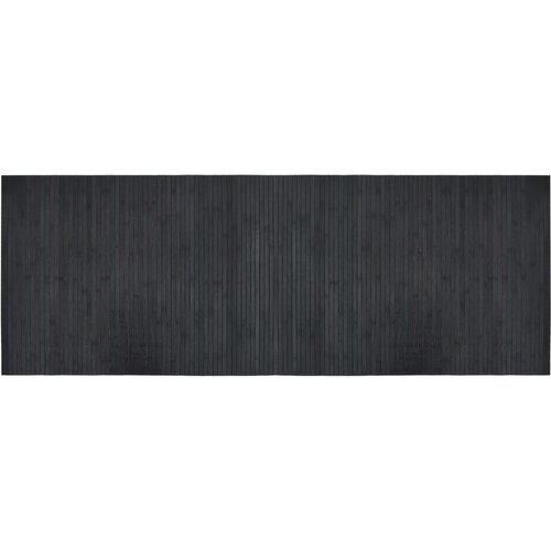  Tepih pravokutni sivi 70 x 200 cm od bambusa Slike