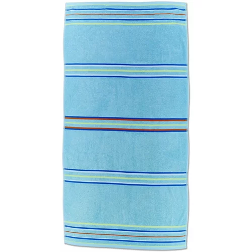 Catherine Lansfield Modre brisače za plažo v kompletu 2 kos 150x75 cm Rainbow -