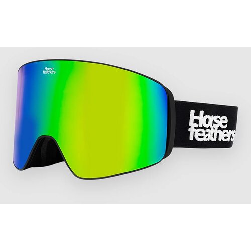 Horsefeathers Lynx Black black mirror green Cene