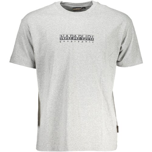 Napapijri T-SHIRT SHORT SLEEVE MAN GRAY Slike