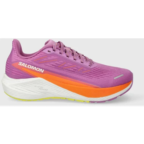 Salomon Tekaški čevlji Aero Blaze 2 vijolična barva