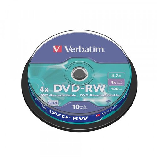 Olimp Sport DVD-RW VERBATIM spindle 1/10 Slike