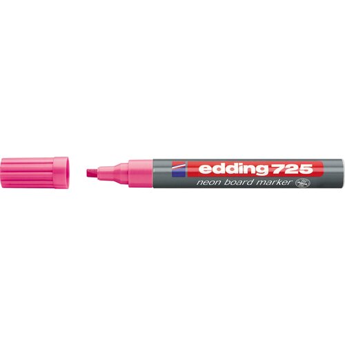 Edding marker za belu tablu 725 neon 2-5mm rozi Slike