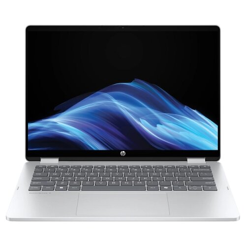 HP OmniBook 5 Flip 2-in-1 14-fp0025nn Convertible,Intel Core 7 150U,24GB RAM onboard,1TB PCIe NVMe M.2 SSD,14" IPS AG 2K 1920x1200 multitouch,Intel Graphics,Backlit,1 USB-A 3.2,1 USB-A 3.1,1HDMI-out 2.1,2 USB-C 3.2,BT 5.4,FreeDOS,US,Glacier silver,2yw Cene