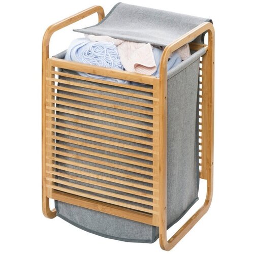Wenko ko&amp;scaron;ara za ve&amp;scaron; s okvirom od bambusa Bamboo, 43 l Slike