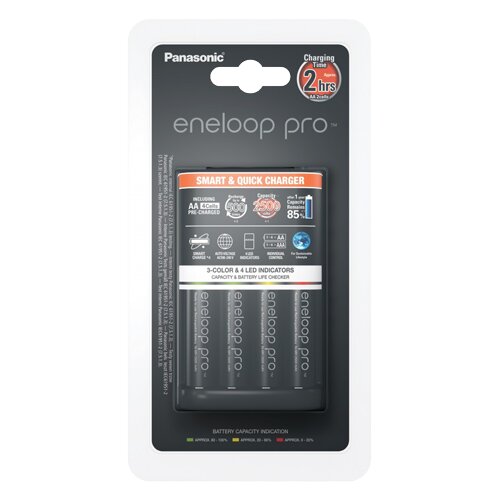 Panasonic punjac 2h sa 4 bat. Eneloop PRO AA K-KJ55HCD40E Cijene