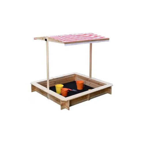 Kinder Home Dečiji pesčanik sa podesivim krovom sa UV za&amp;scaron;titom C766 Slike