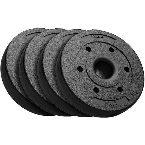 Rebel ACTIVE Bitumenski olimpijski tegovi ploče set 4x5kg / 51mm RBA-2138 Cene