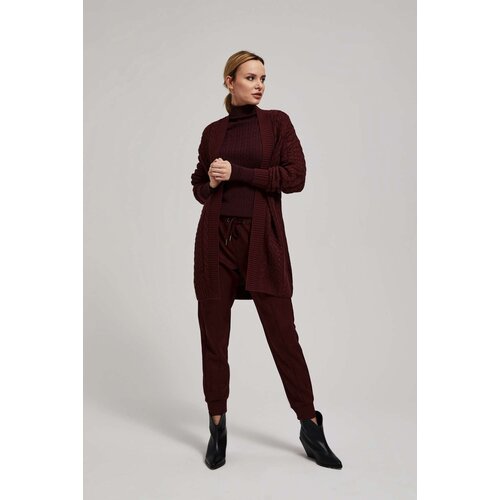 Marisse Long Chestnut Cardigan Slike