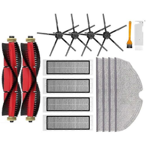 INORCO Rezervni deli za robotski sesalnik S5, S50, S5 Max, S6, S6 Maxv, S6 Pure, E4, E5, glavna stranska krtača, HEPA filter, krpa, (22026968) Cene