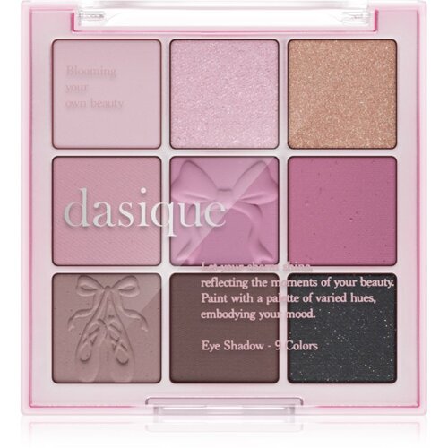 Dasique Eye Shadow Palette paleta senčil za oči odtenek 36 Dark Angel 7 g Slike