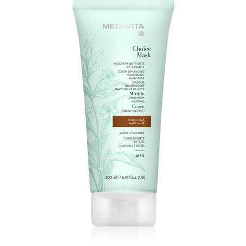 Medavita Choice Hazelnut hranilna maska za barvane lase 200 ml Cene