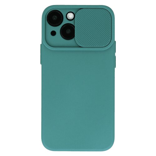Onasi Lens Cover silikonski ovitek za&amp;scaron;čita za Samsung Galaxy A14 - zelen Slike