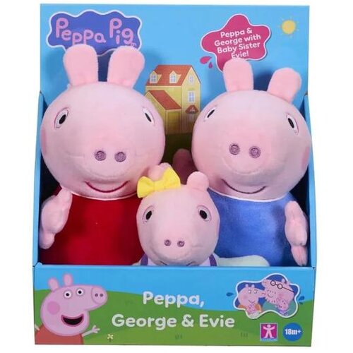 Peppa Pig DŽORDŽ I BEBA SET 3 FIGURE TO8423 Slike