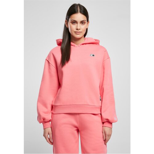 Starter Black Label Women&amp;#039;s Pink Grapefruit Hooded Starter Essential Oversized Slike
