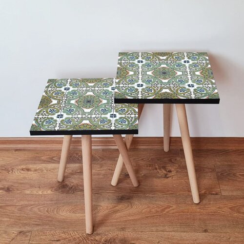 Hanah home set klub stočića 2Shp39, 2 komada, Zeleni Cene
