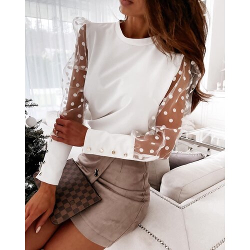 Beloved Madelyn bluza bela Cene