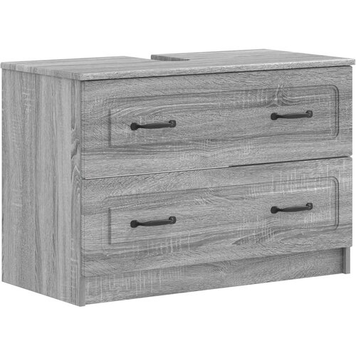  Set kupaonskih ormara od 4 dijela UTRECHT Siva Sonoma Slike