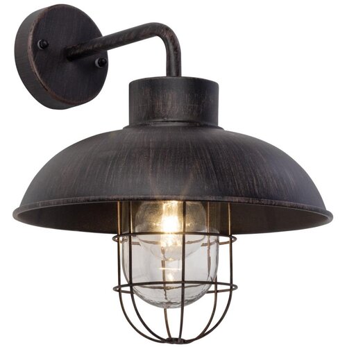 Brilliant Spolja&scaron;nja zidna lampa PORTLAND 1xE27/60W/230V crna/patina Cene