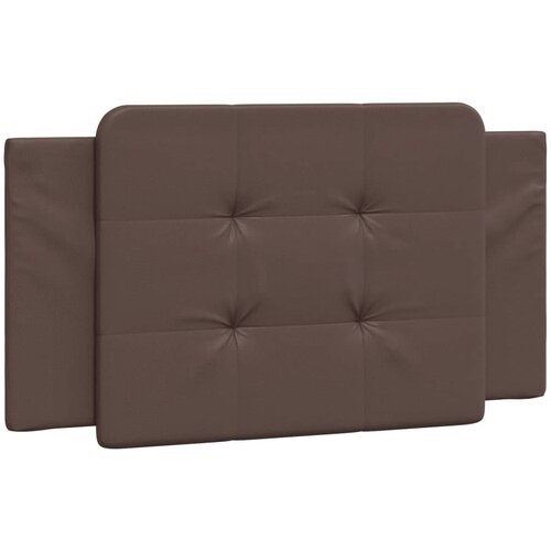 VidaXL Vzglavna stranica rjava 100 cm umetno usnje, (21111654) Slike
