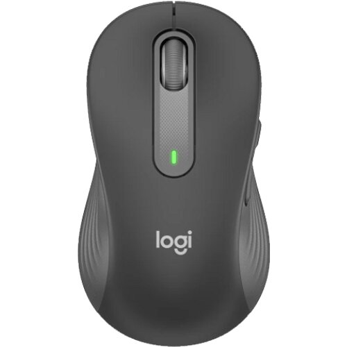 Logitech signature M650 l left brezžična optična črna miška Cene