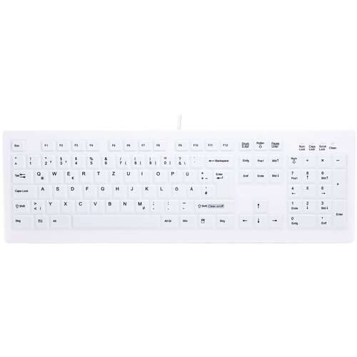 Cherry Contour Design Active Key AK-C8100F-U1-W /GE keyboard Medical USB QWERTZ German White Cijene