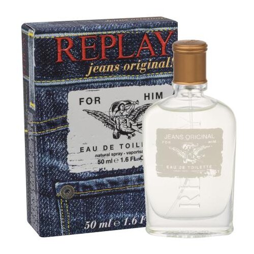 Replay Jeans Original! For Him 50 ml toaletna voda za mu&amp;scaron;karce Slike