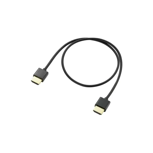 SpeaKa Professional HDMI priključni kabel 0.50 m SP-9070576 audio povratni kanal (arc), pozlaćeni kontakti crna boja [1x