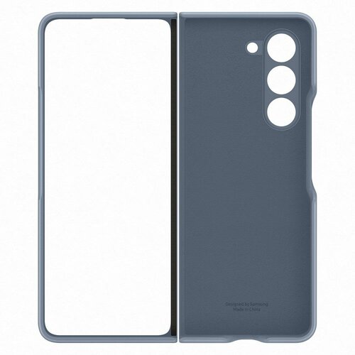 Samsung futrola kožna za fold 5/ plava Slike