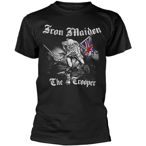 Iron Maiden Košulja Sketched Trooper Unisex Black XL