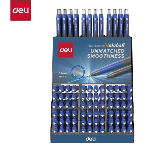  HEMIJSKA OLOVKA DELI VELLOBALL 0,7 PLAVA EQ217-JL DISPLEJ 1/192 Slike