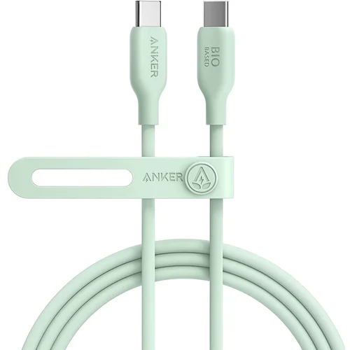 Anker 543 BIO USBC-USBC 1,8m kabel zelen