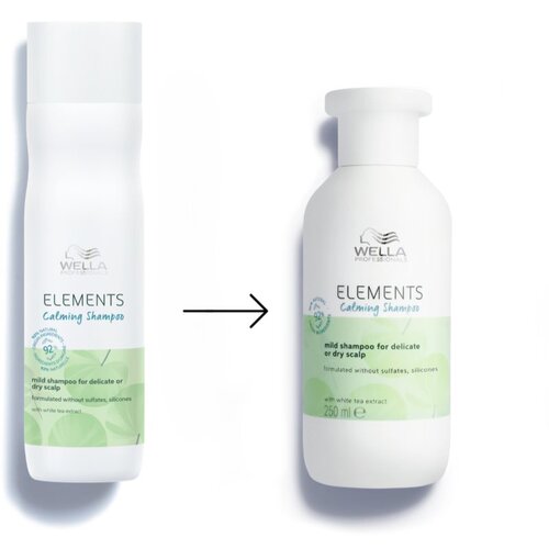 Wella Professionals Elements Calming vlažilni in pomirjajoči &amp;scaron;ampon za občutljivo lasi&amp;scaron;če 250 ml Slike