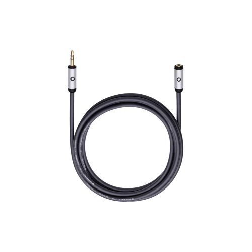 Utičnica audio produžetak [1x 3,5 mm banana utikač - 1x priključna doza za 3,5 mm banana utikač] 3.00 m crna pozlaćeni k Cijene