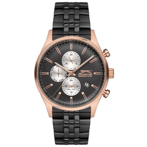 Slazenger Mu&amp;scaron;ki sat SL.09.6160.2.03, Analogni, Okrugli, 43mm, Crni Slike