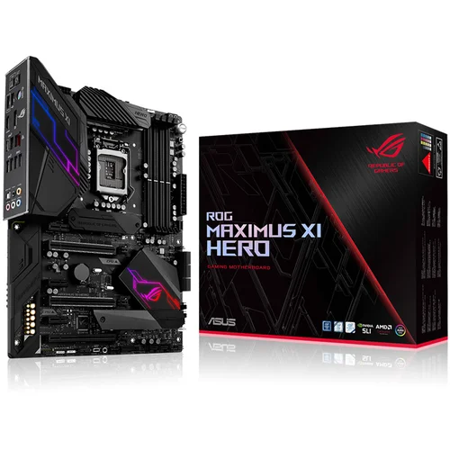 Mb ASUS ROG MAXIMUS XI HERO Intel Z390;LGA1151 4xDDR4;HDMI,DP;RAID;ATX